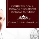 Papa Francisco agradece a Diocese pela coleta para o Óbolo de São Pedro 2020