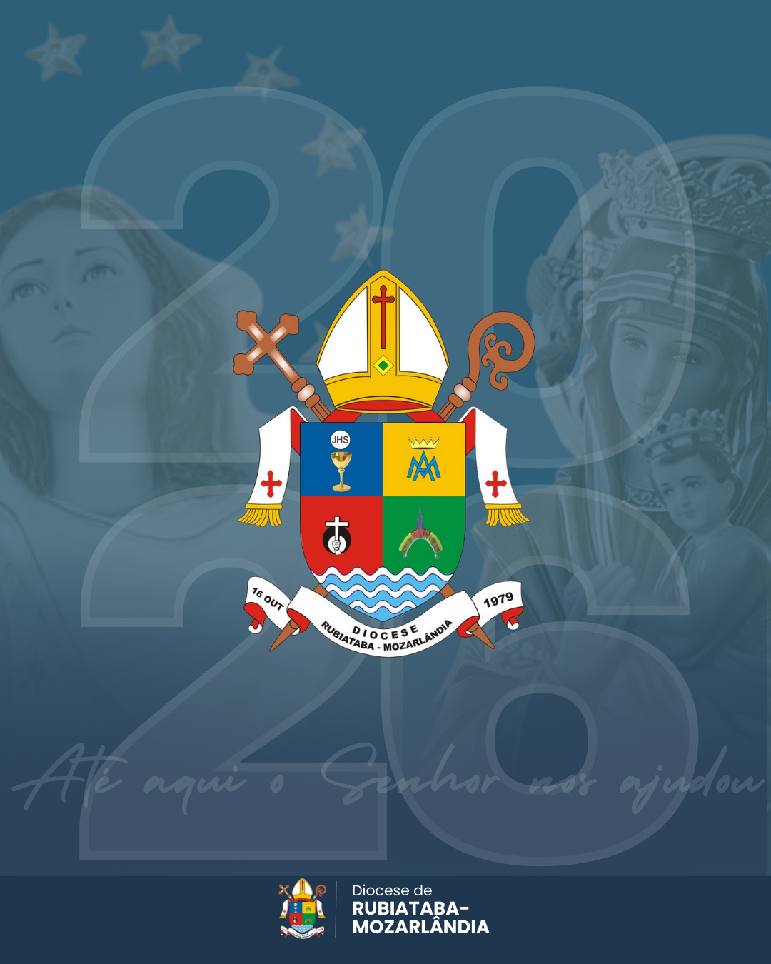 Dourado e Castanho Tradicional Feliz Natal Post para Instagram